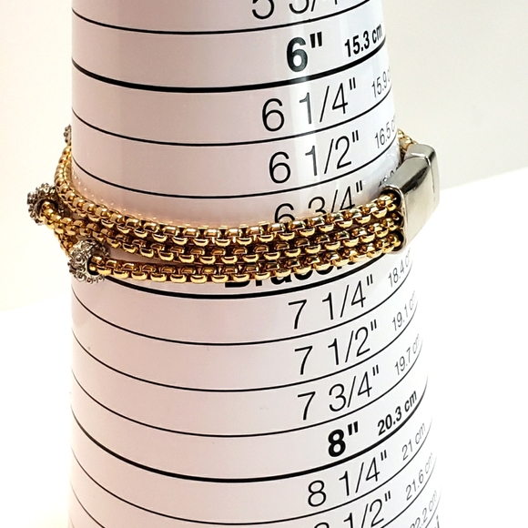 Gold and Silver tone Bracelet - Picture 7 of 7